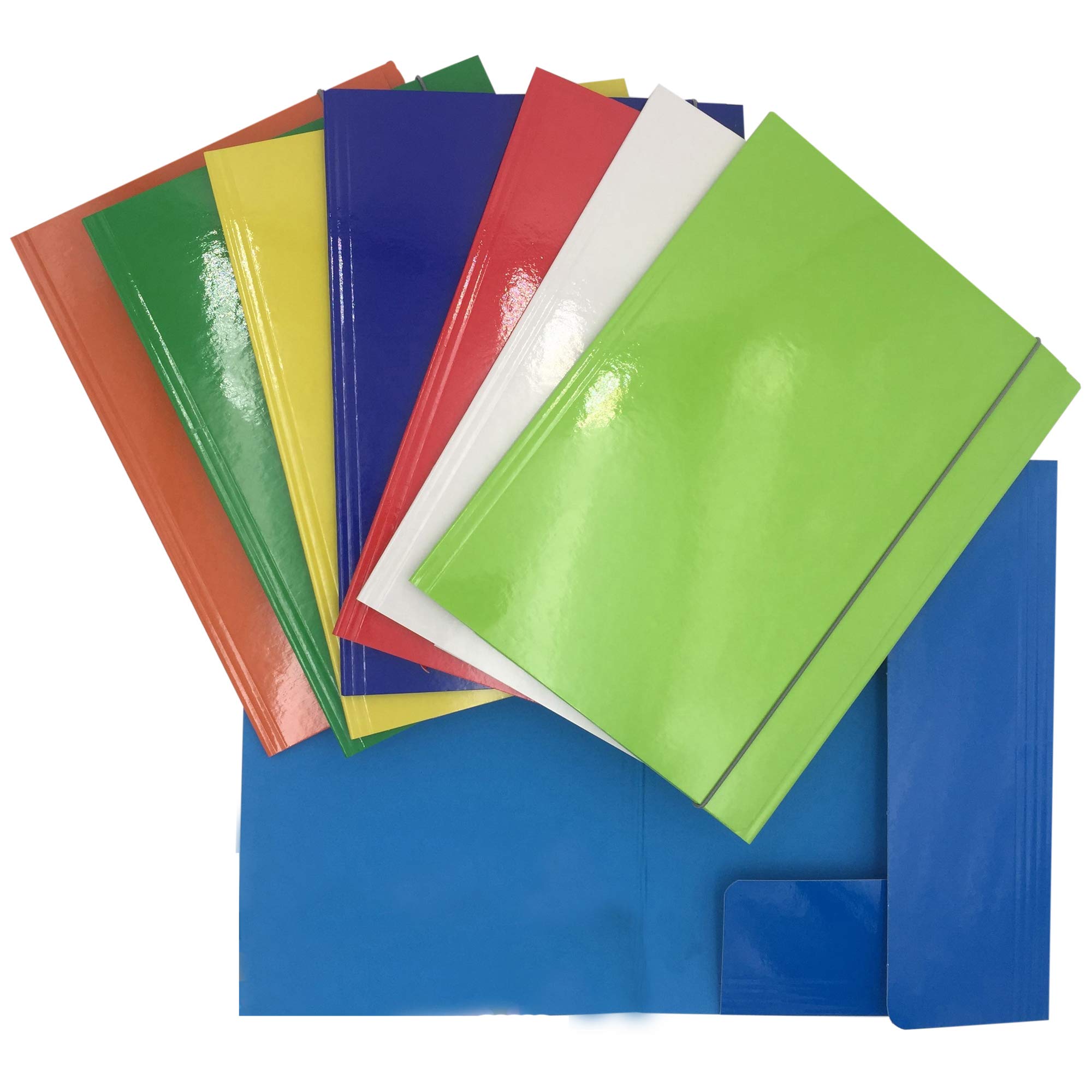 Cartelle Con Elastico Starline - Confezione Da 7 Pezzi, Formato 25x34.5cm, Colori Assortiti - Foto 10