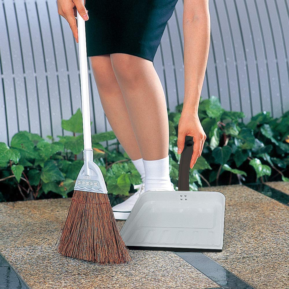 Azuma Dustpan Practical Dustpan Width: Approx. 10.2 inches (26 cm), Thin and Durable Iron Plate Dustpan AZ611