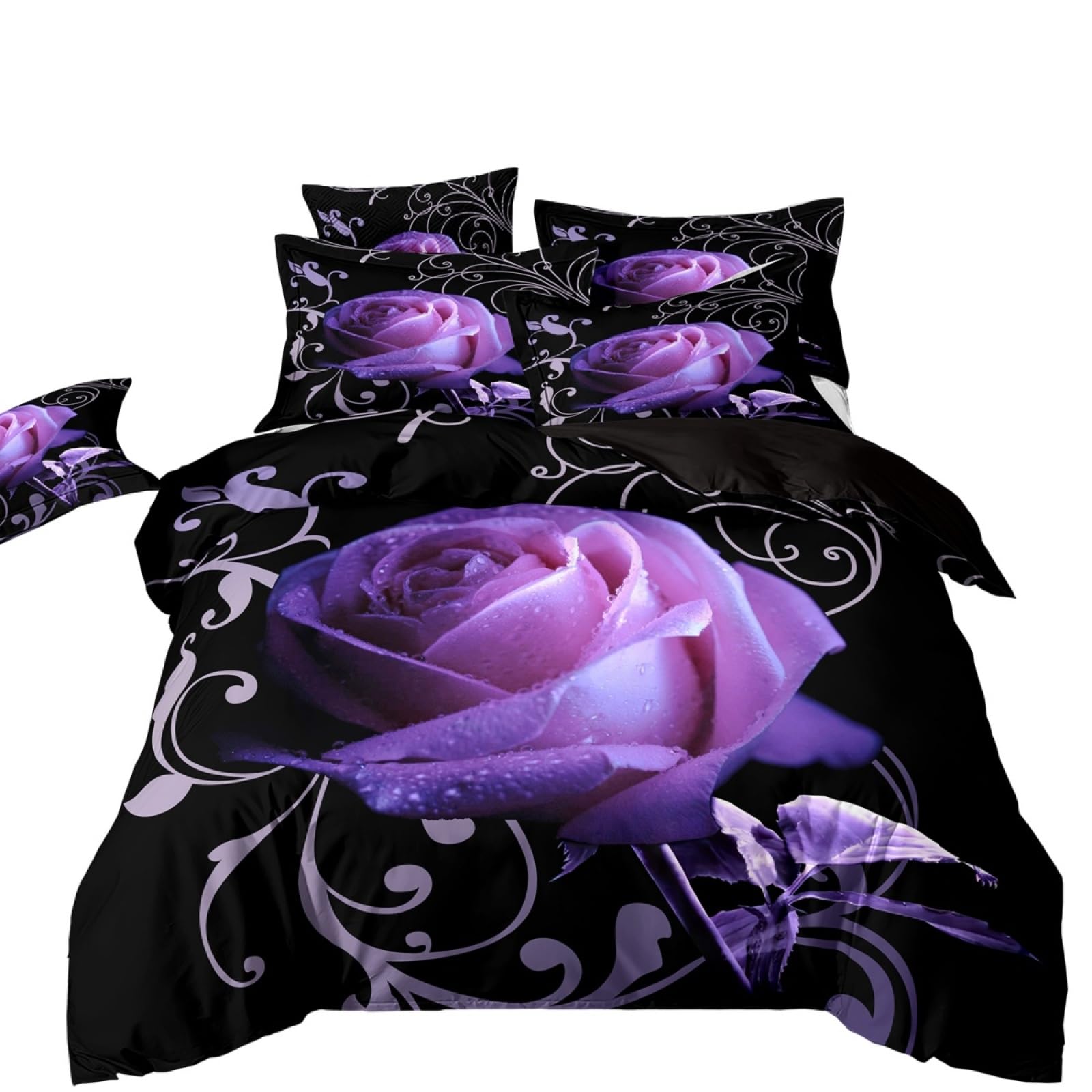 Single Duvet Cover Set Pink Black Single Bed Duvet Cover Set