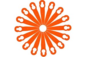 100pcs Replacement Plastic Blades for STIHL FSA 45 Lawnmower