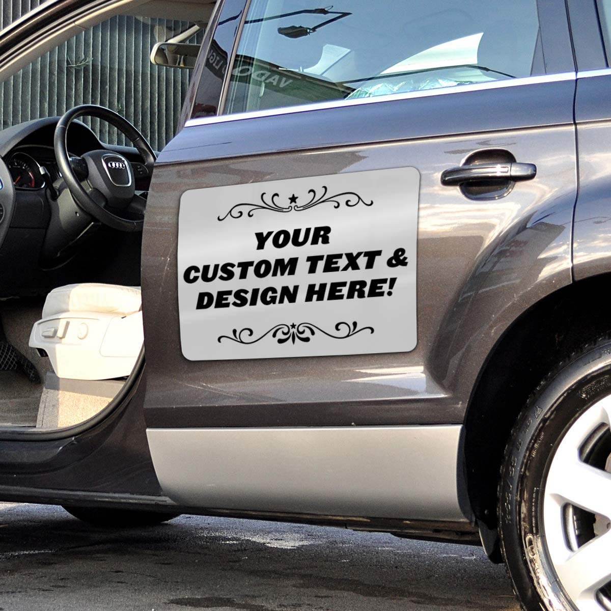 BuildASign Custom Car Magnet- 12