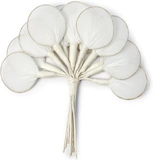 Mopec Blanco F1126.01.1 Pack pomos de 12 Palas de Tul Alambre Plata, 10x4x14cm