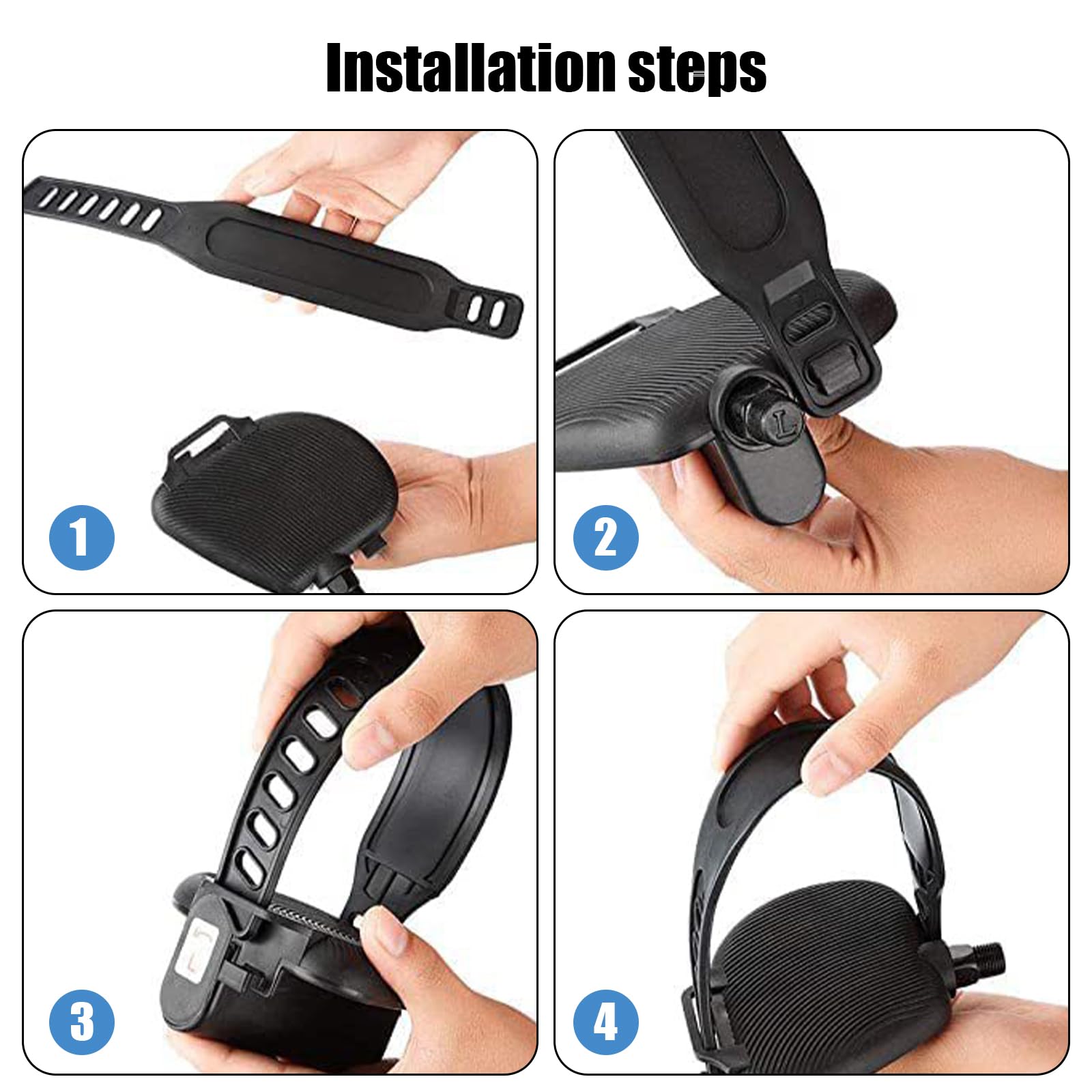 Pièces et accessoires pour pédaliers et pédales vélo