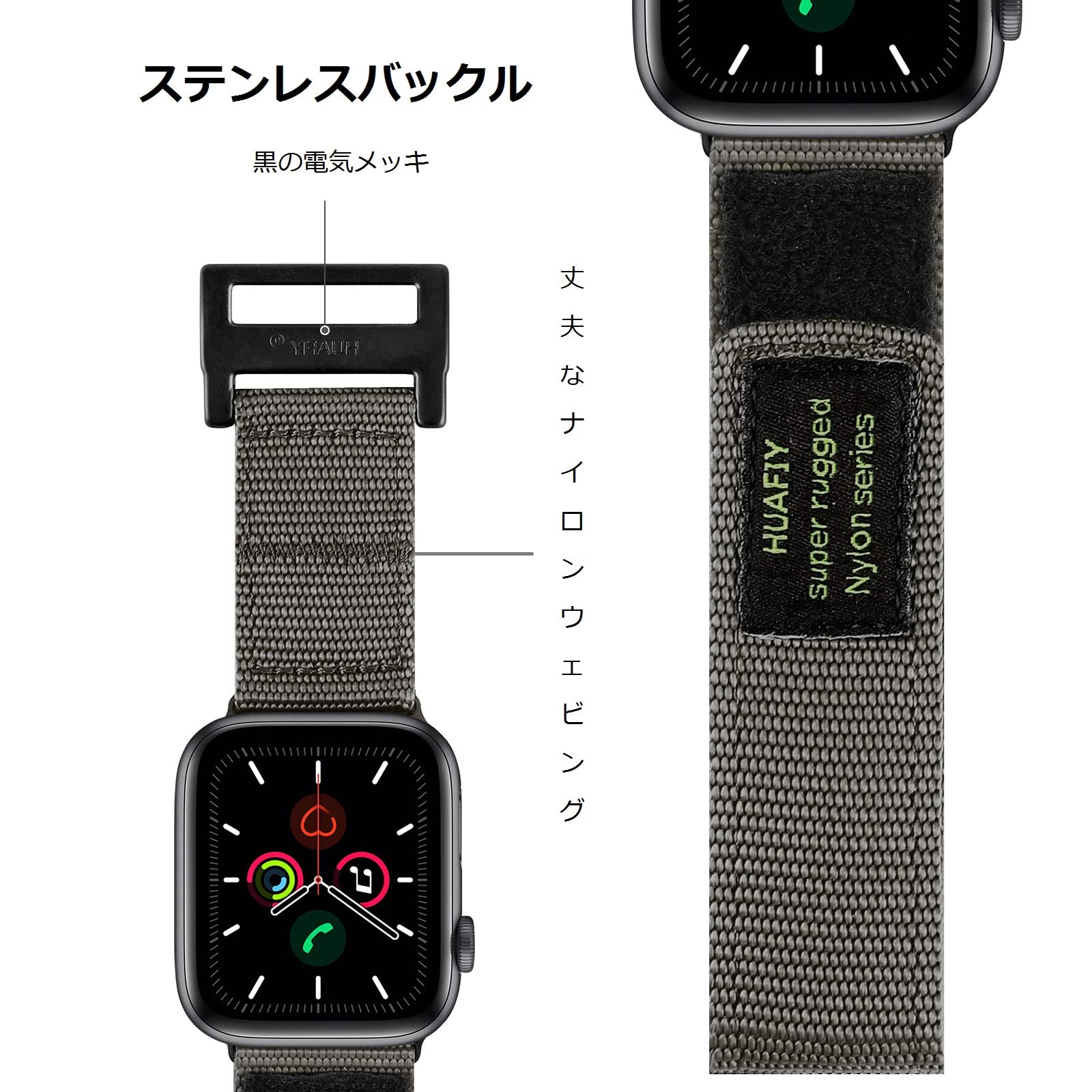 Amazon.co.jp: MTRRISE Apple Watch バンド38mm/40mm/41mm  