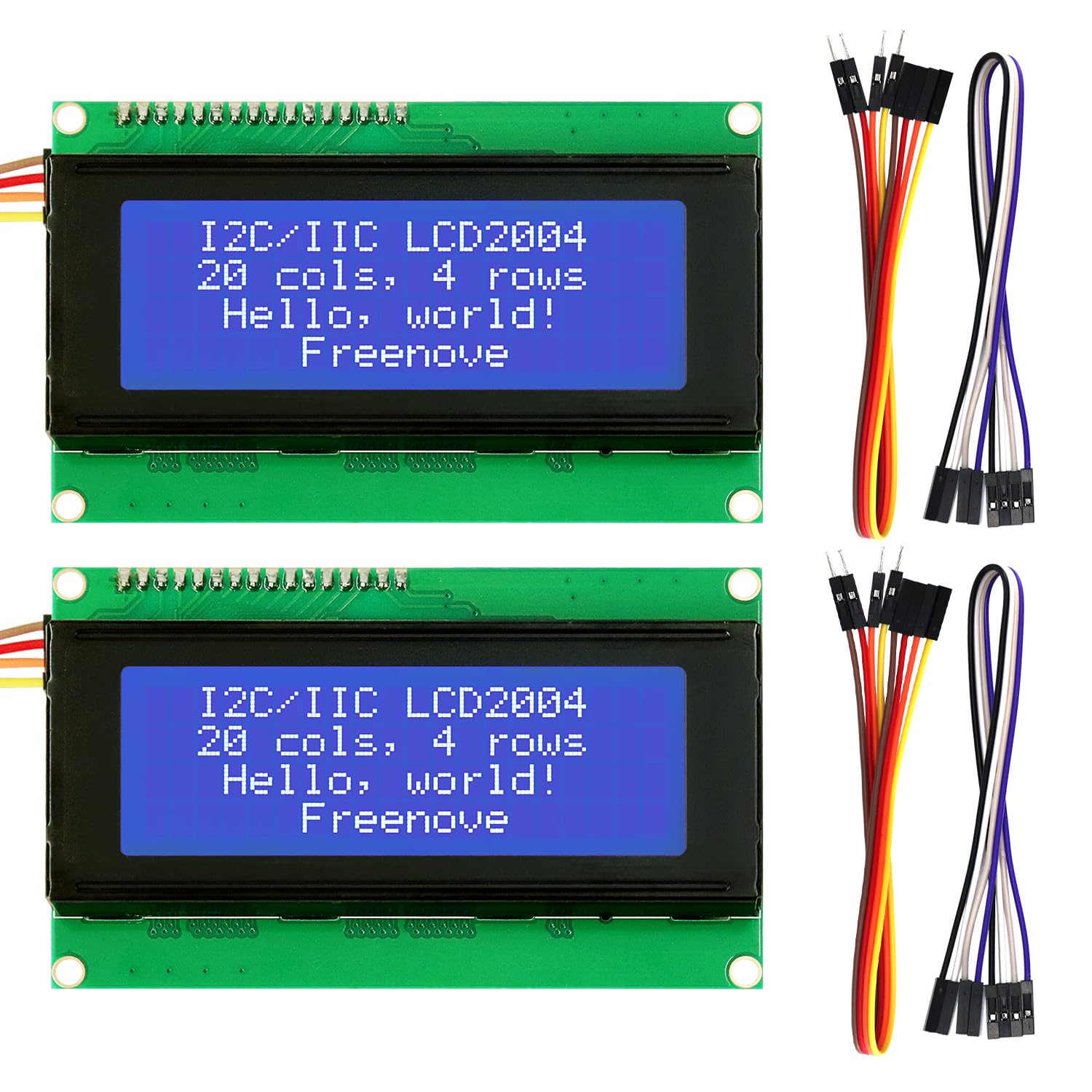 Amazon.co.jp: Freenove I2C IIC LCD 2004 ディスプレイ セリアル 20x4
