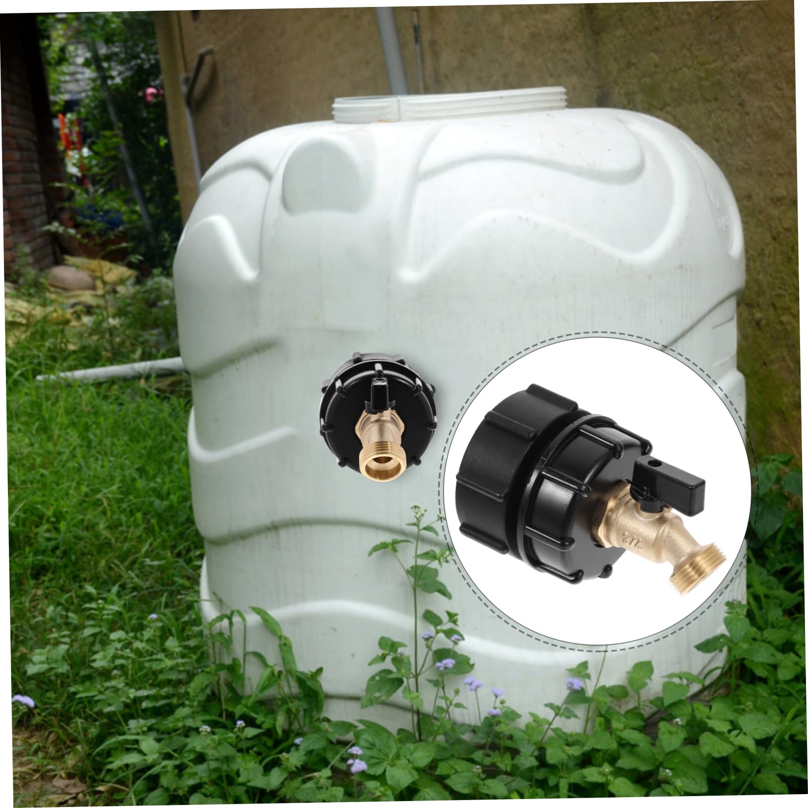 BESPORTBLE 3 Szt Zawory Do Węży Ogrodowych Kran Adapter Do Zbiornika Na Wodę Ibc Złączki Do Zbiorników Na Wodę Ibc Adapter Do Beczek Tonowych Ibc Kran Do Zbiornika Na Wodę Ibc Do Kranu