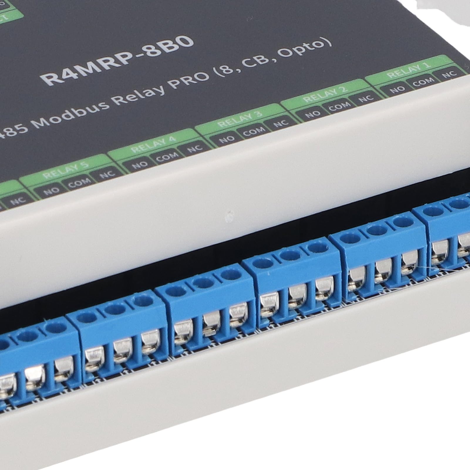 Zunate Módulo de Relé Modbus RTU de 8 Canales