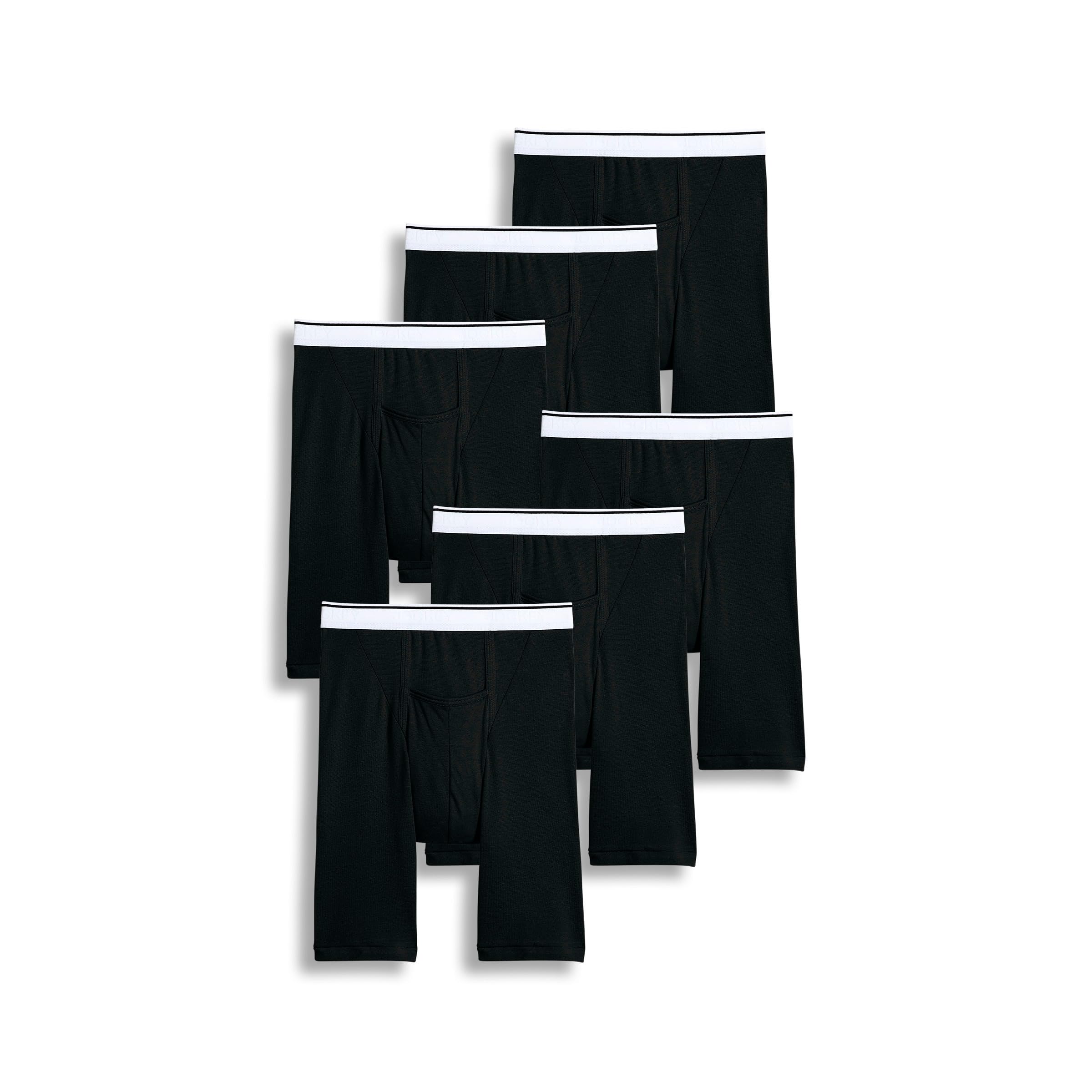 Jockey Men's Underwear Pouch 10" Midway Brief - 6 Pack