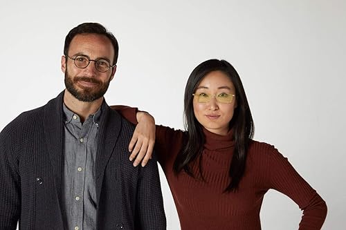 Miniatura 3 de ThinOptics Frontpage - Gafas de lectura para computadora con bloqueo de luz azul y funda de aluminio Milano