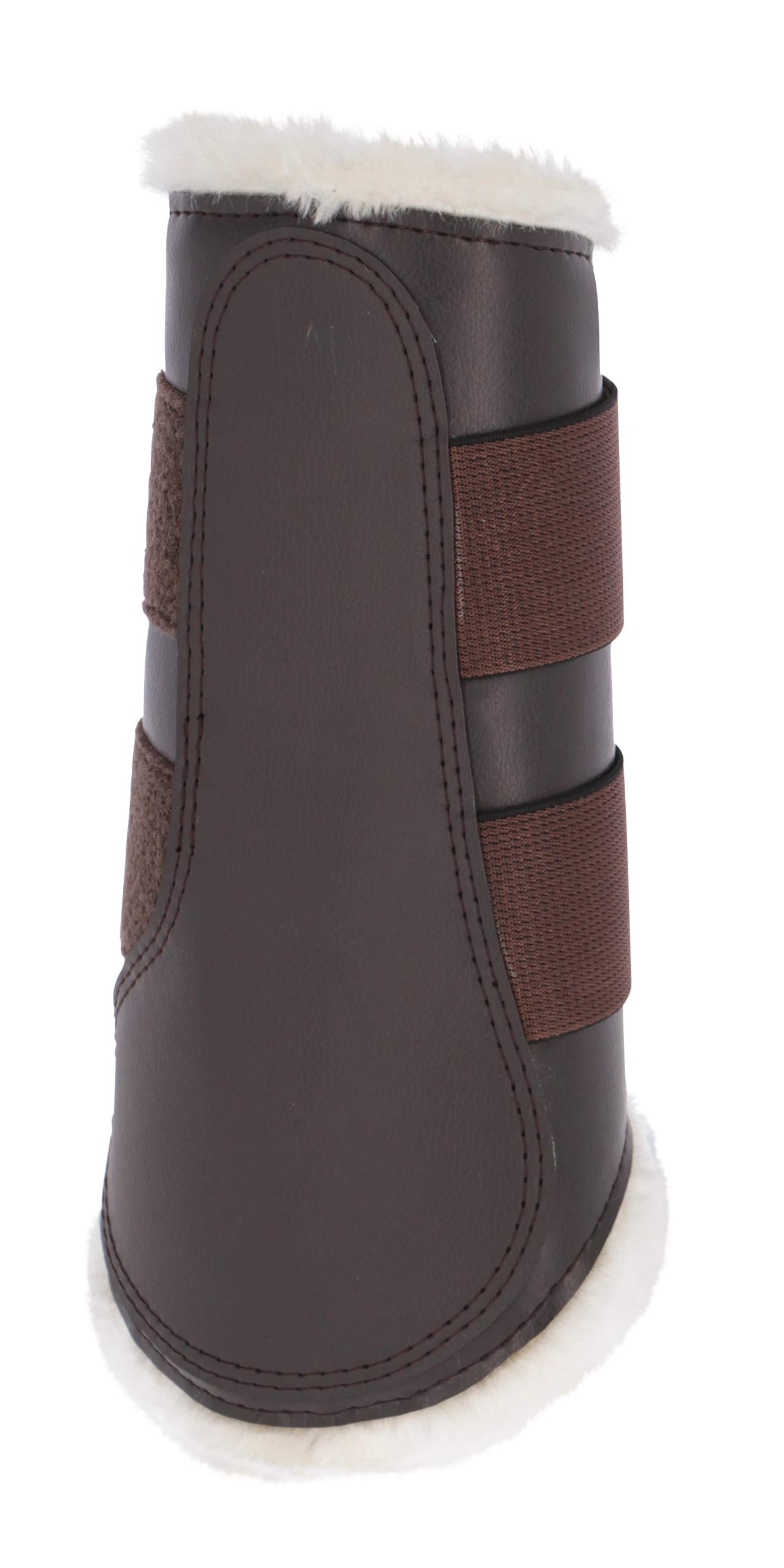 Kerbl Dressage Boots Fleece Rear Brown M