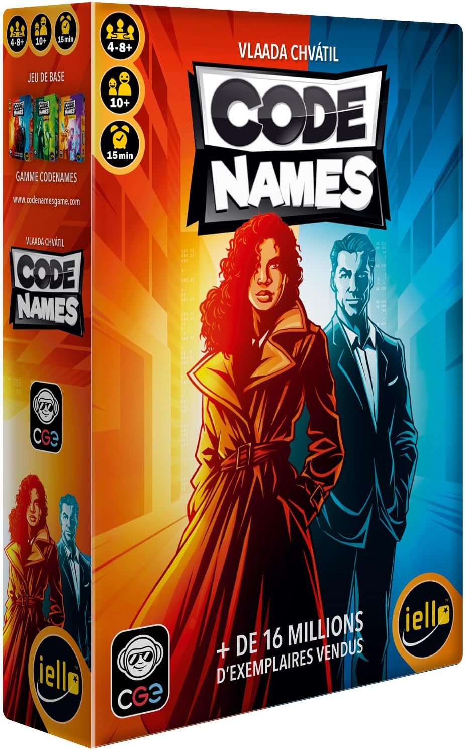 iello 51285 CodeNames - Board Game - French Version