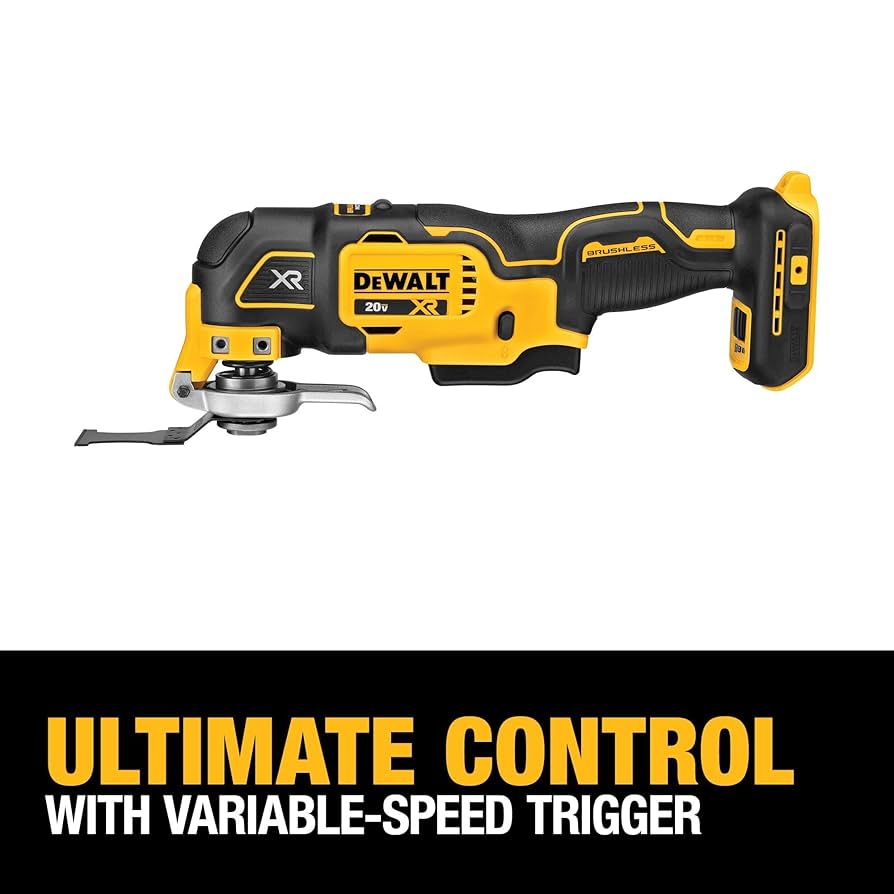 DEWALT 20V MAX XR Oscillating Multi-Tool, Variable Speed