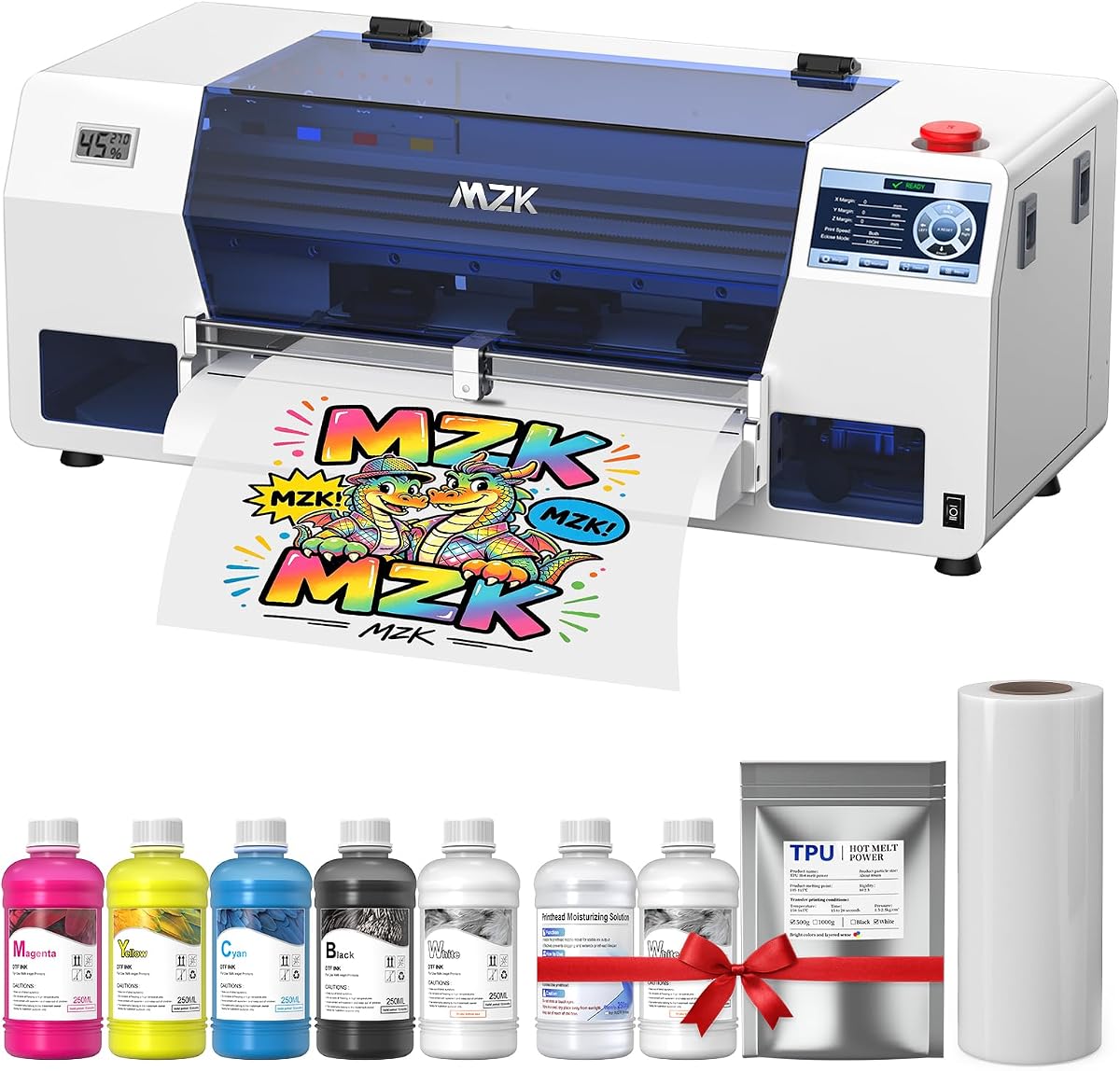 MZK 14'' F1080 A3 DTF Printer