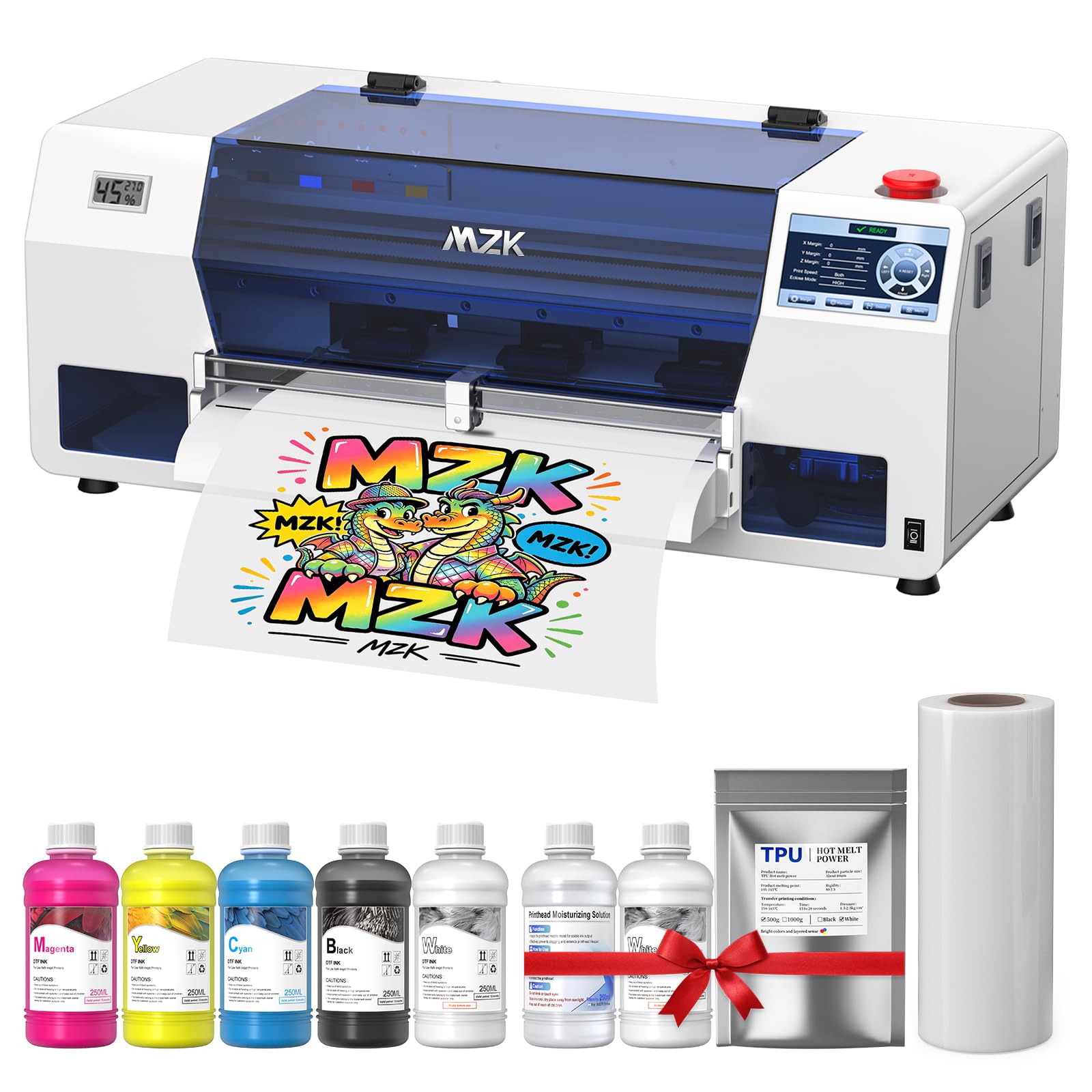 MZK A3+ F1080 DTF Printer