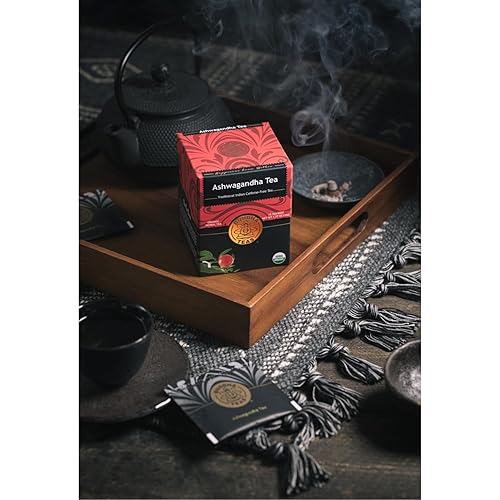 Miniatura 5 de Té de raíz de AshwagandhaHierbas Orgánicas18 bolsas de té libre de lavandina