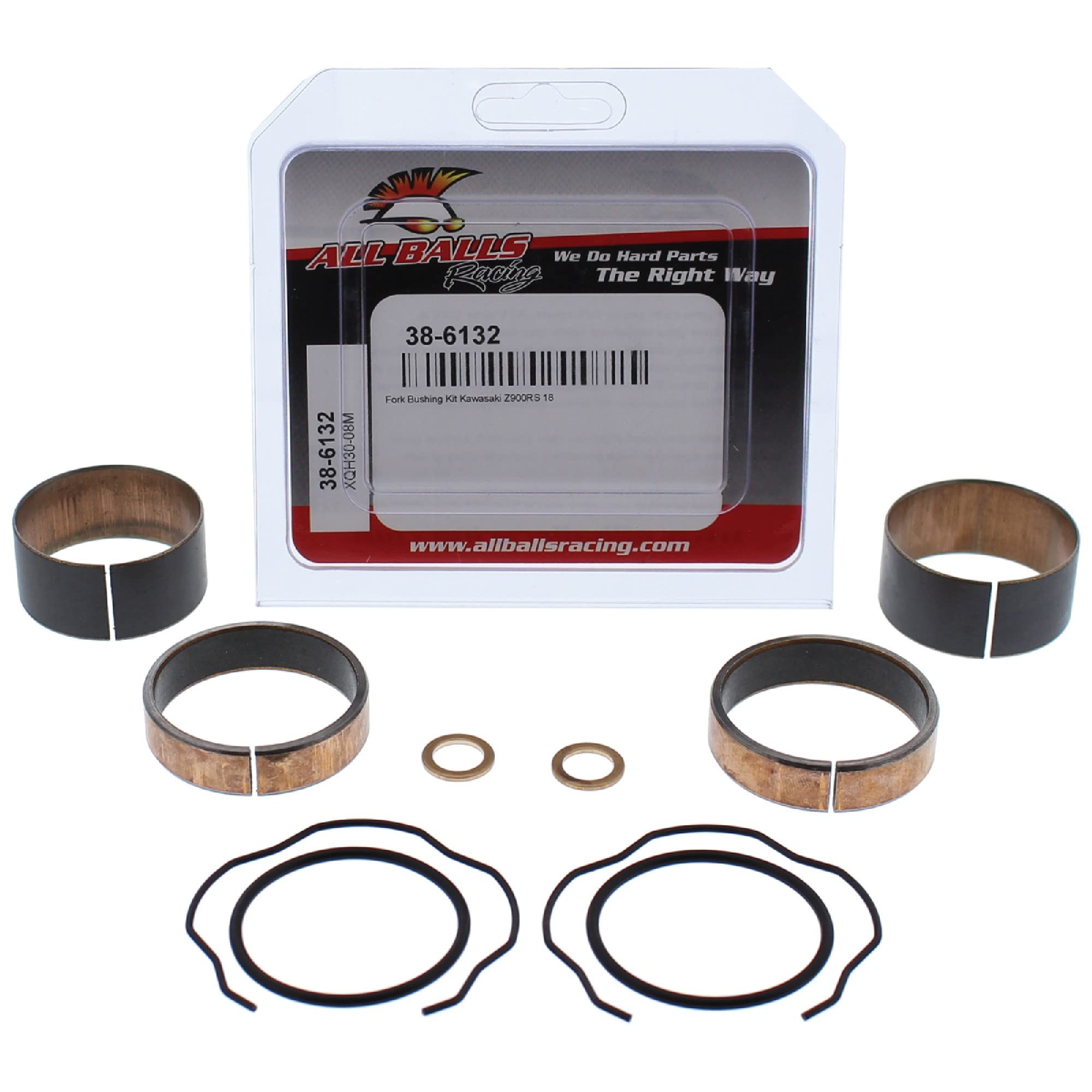 KIT BOCCOLE BRONZINE FORCELLA ALL BALLS KTM 105 SX 2005 38-6052#2