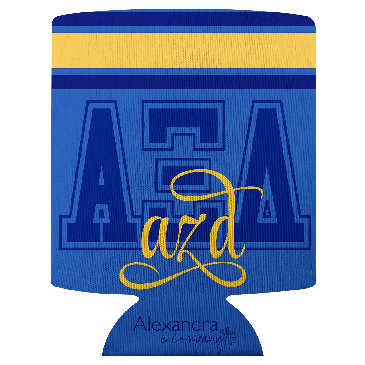 Alexandra and Company Can Coolers, OS, Alpha Xi Delta
