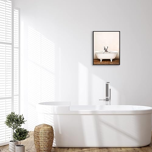 Miniatura 3 de Summit Designs Arte de pared de bulldog francés de 11 x 14 pulgadas, impresiones sin marco, bonita decoración temática de perro para habitaciones de