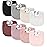 Konssy Muslin Baby Bibs 8 Pack Baby Bandana Drool Bibs Cotton for Unisex Boys and Girls, Soft Absorbent Set for Teething and Drooling