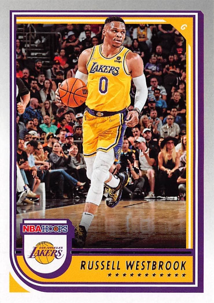 russell westbrook in lakers uniform