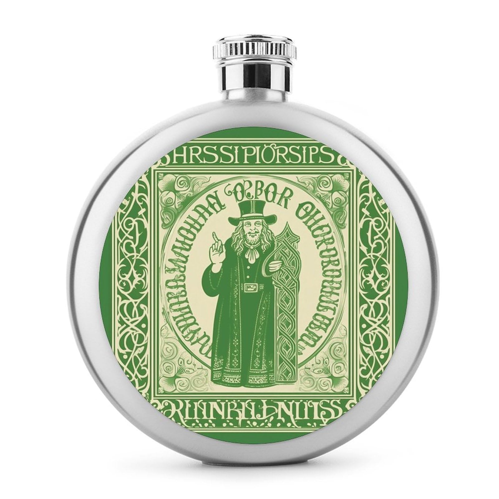 Flacon à liqueur Irish Blessing pour la Saint-Patrick et pique-niques nature