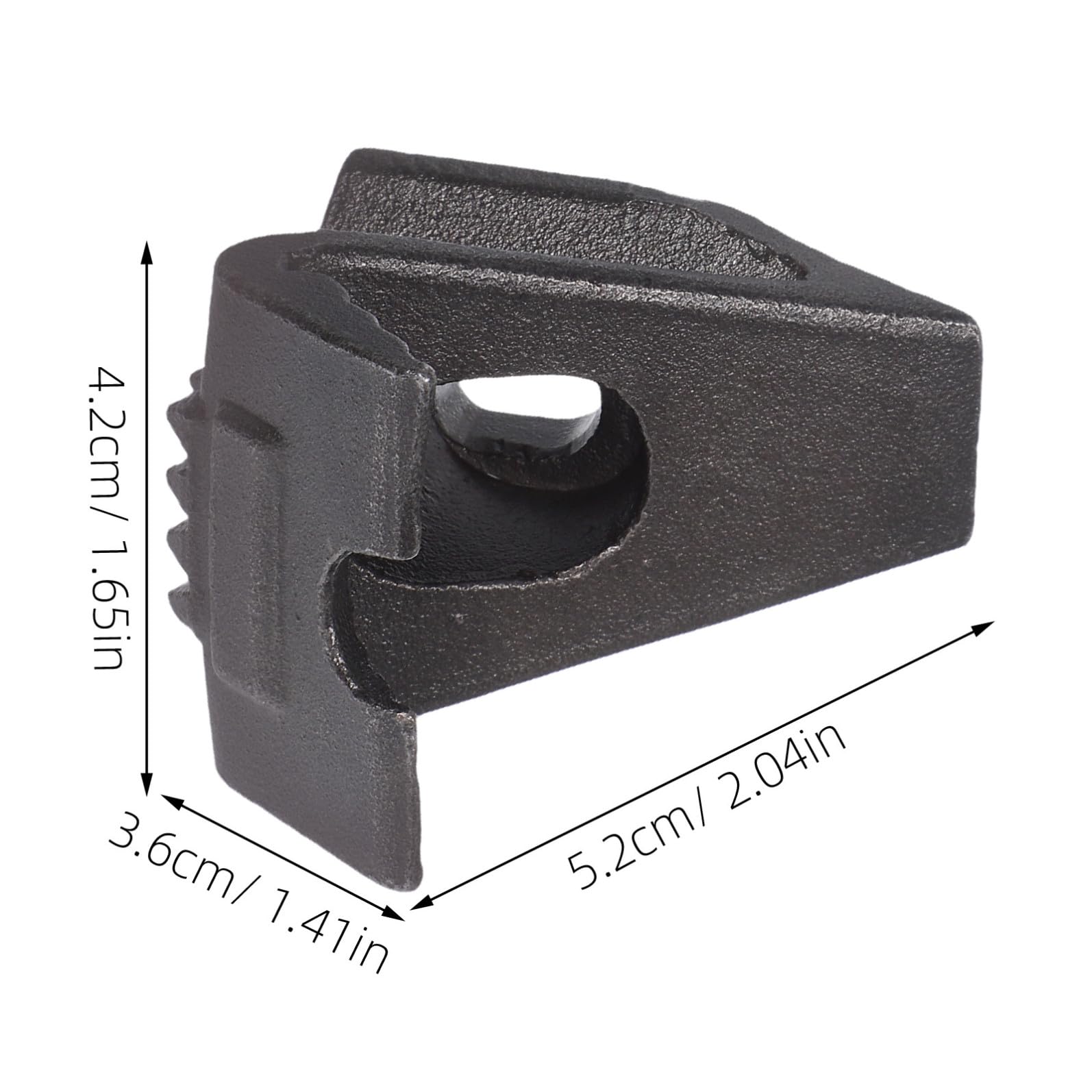 DOITOOL 4 Stück Reifenwechselkralle aus Metall mit Schnellem Positionieren und Schadensfreiem Design für Reifenmontage und Selbstgemacht Einstellungen Am Auto in Silber