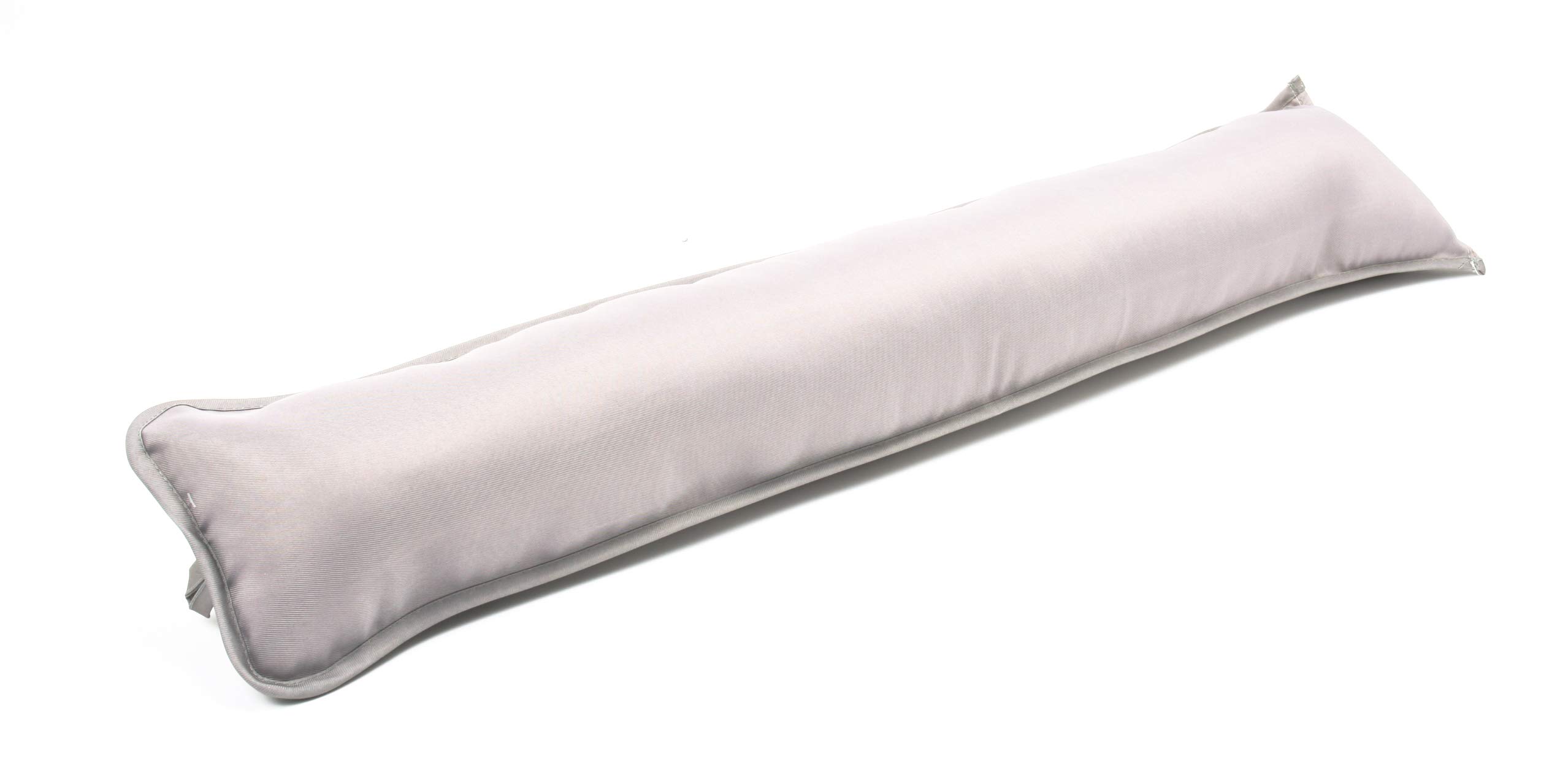Amigozone Grey Plain Fabric Draught Excluder Decorative Door Or Window Draft Guard, Energy Saver (Set Of 4, )