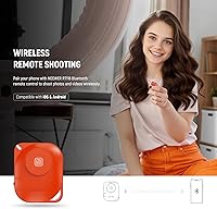 Vista 6 de NEEWER Anillo de luz inflable grande de 14 pulgadas con soporte de trípode/soporte para teléfono/control remoto, 35 W, luz LED portátil 2900-6500K