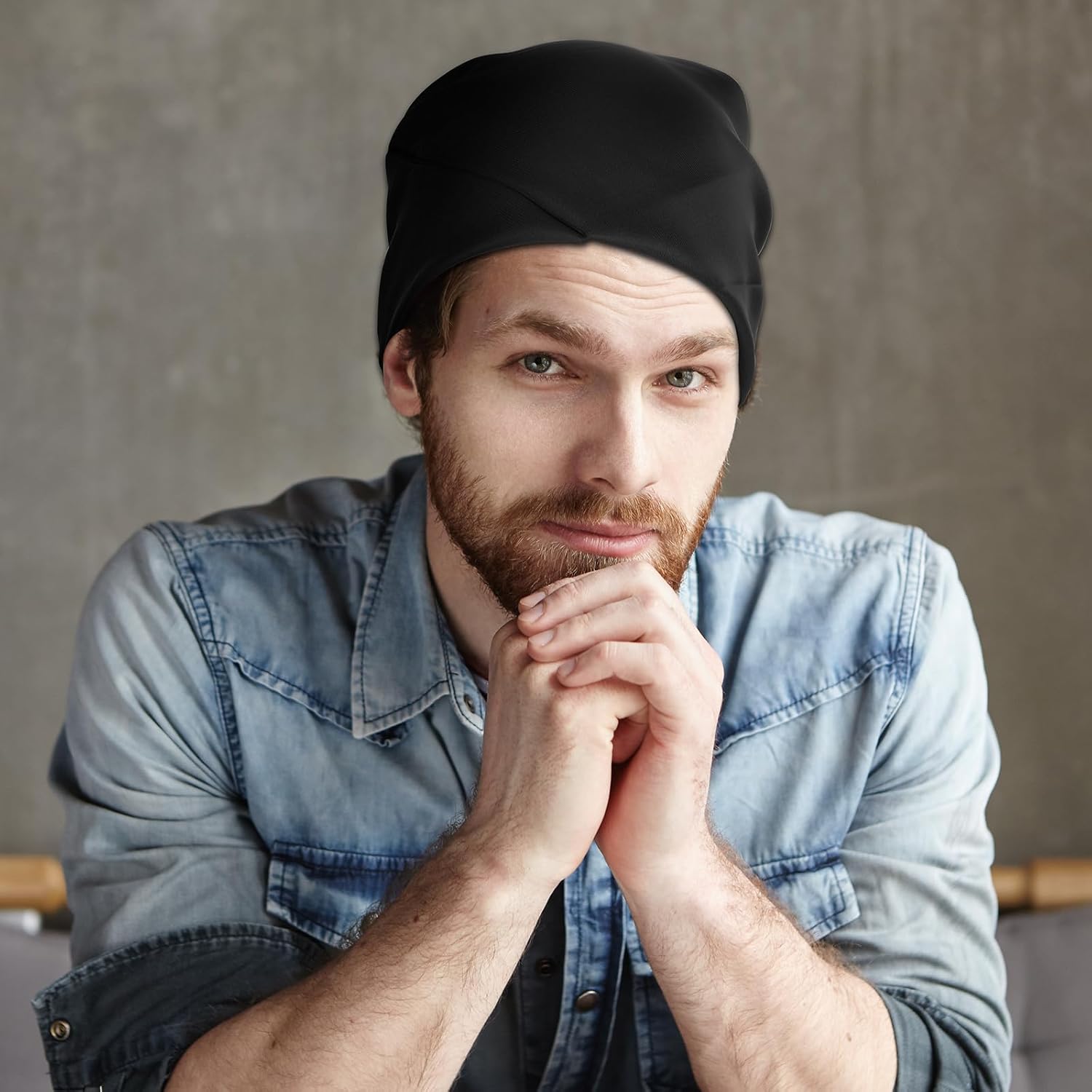 27.5 Inches Satin Head Scarf -Hair Scarf Silk Head Scarf Silk Bandana Hair Wrap Neck Scarf for Women Men - Image 3