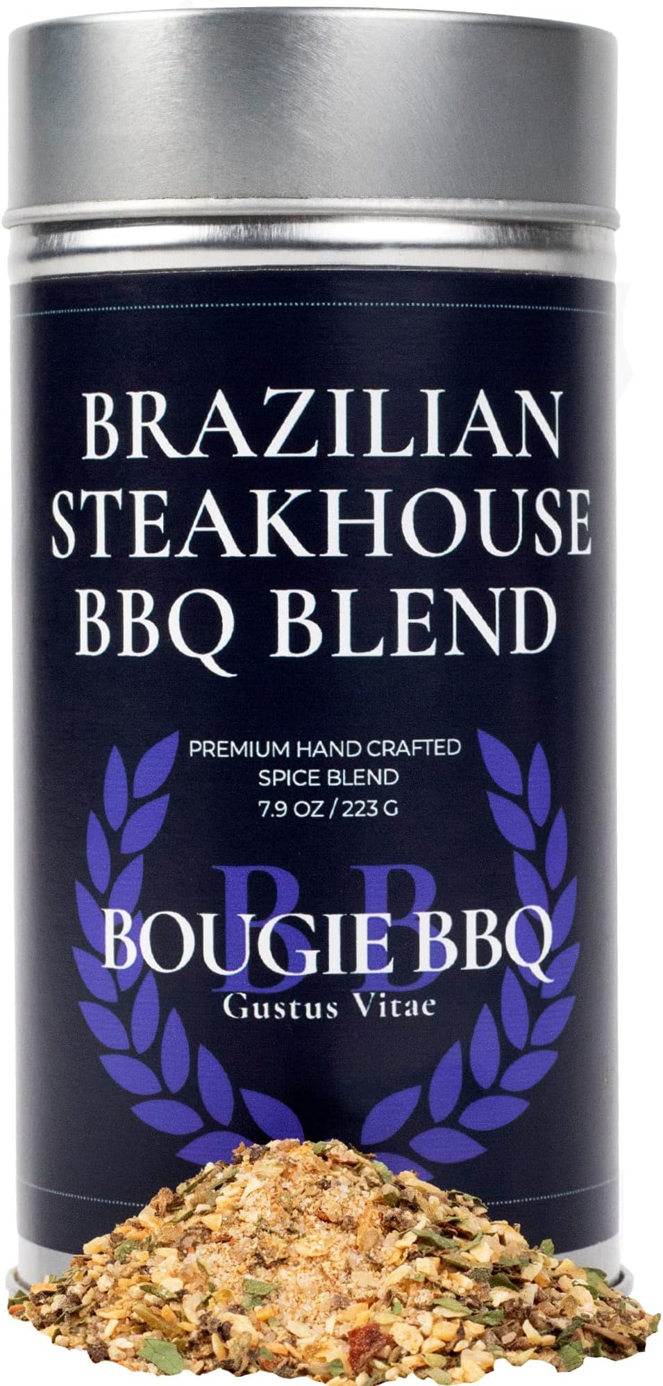 Brazilian Steakhouse BBQ Blend | Gourmet Seasoning, Artisanal Spice Blend | All Natural, Non GMO | Hand Crafted in Small Batches in USA | No MSG or Artificial Ingredients | GLP-1 Friendly | Sustainably Sourced, Ultra Premium Seasoning | Bougie BBQ | Gustus Vitae | #867