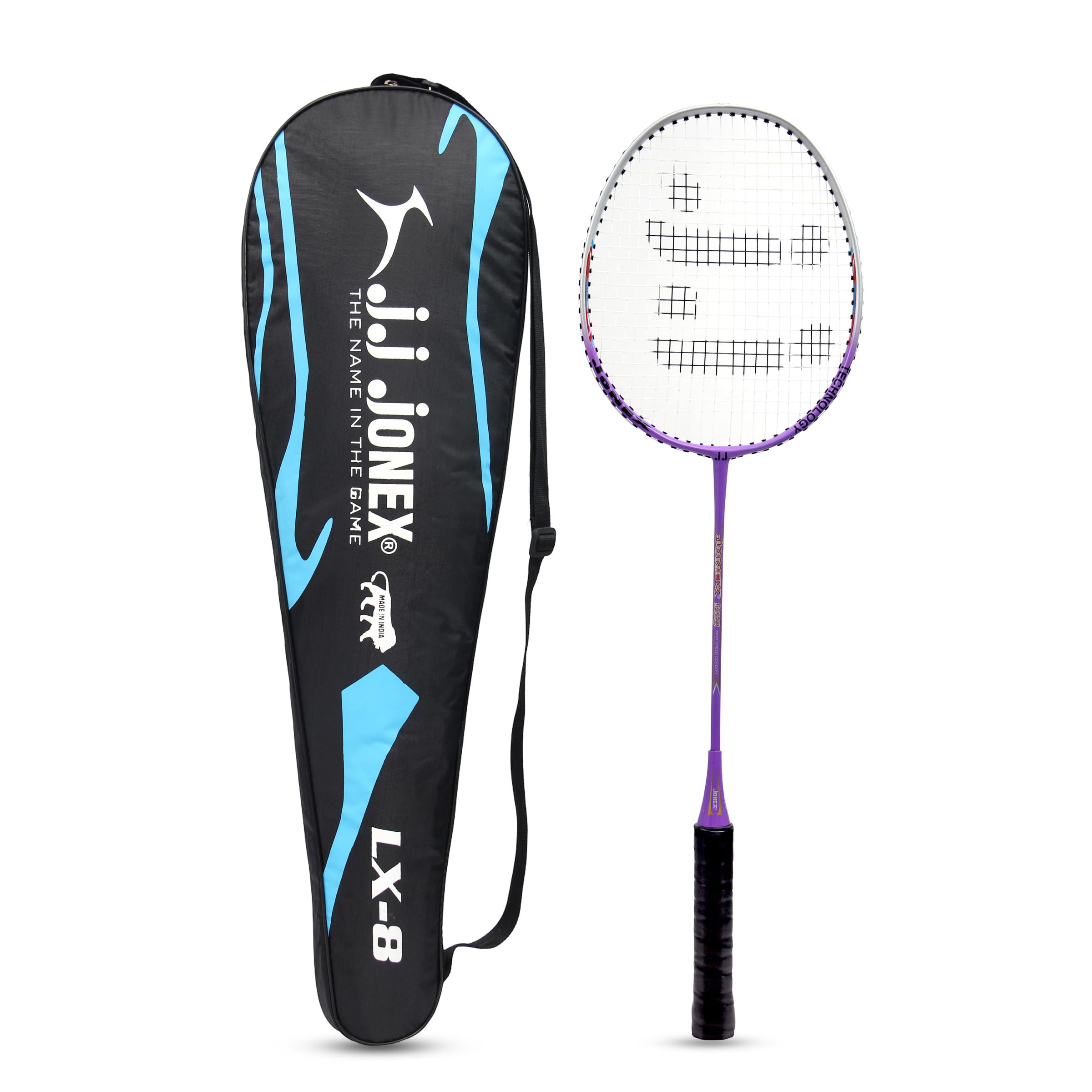 JJ Jonex Echelon Badminton Racket - Lethal Power, Green Grip (Red & Black)-image-9