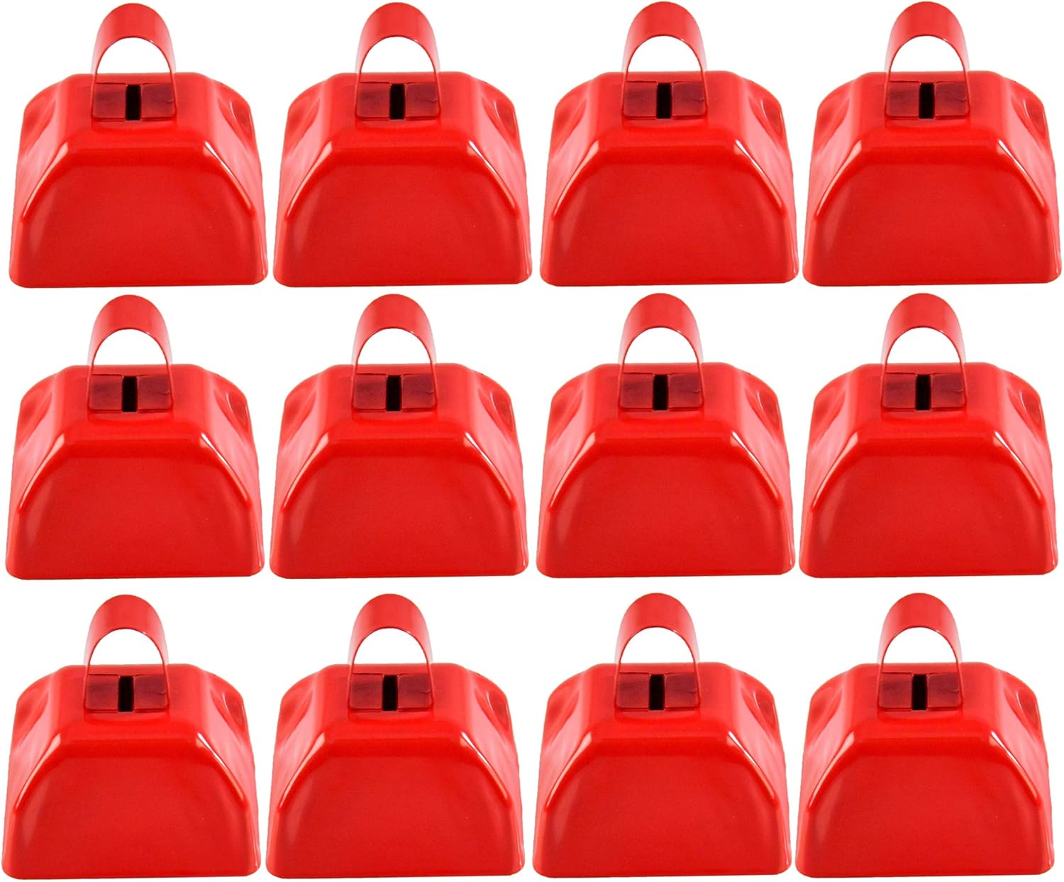HOMEX Set of 12 Cowbells, Sporting Event Bells, Cheering Bells, Party