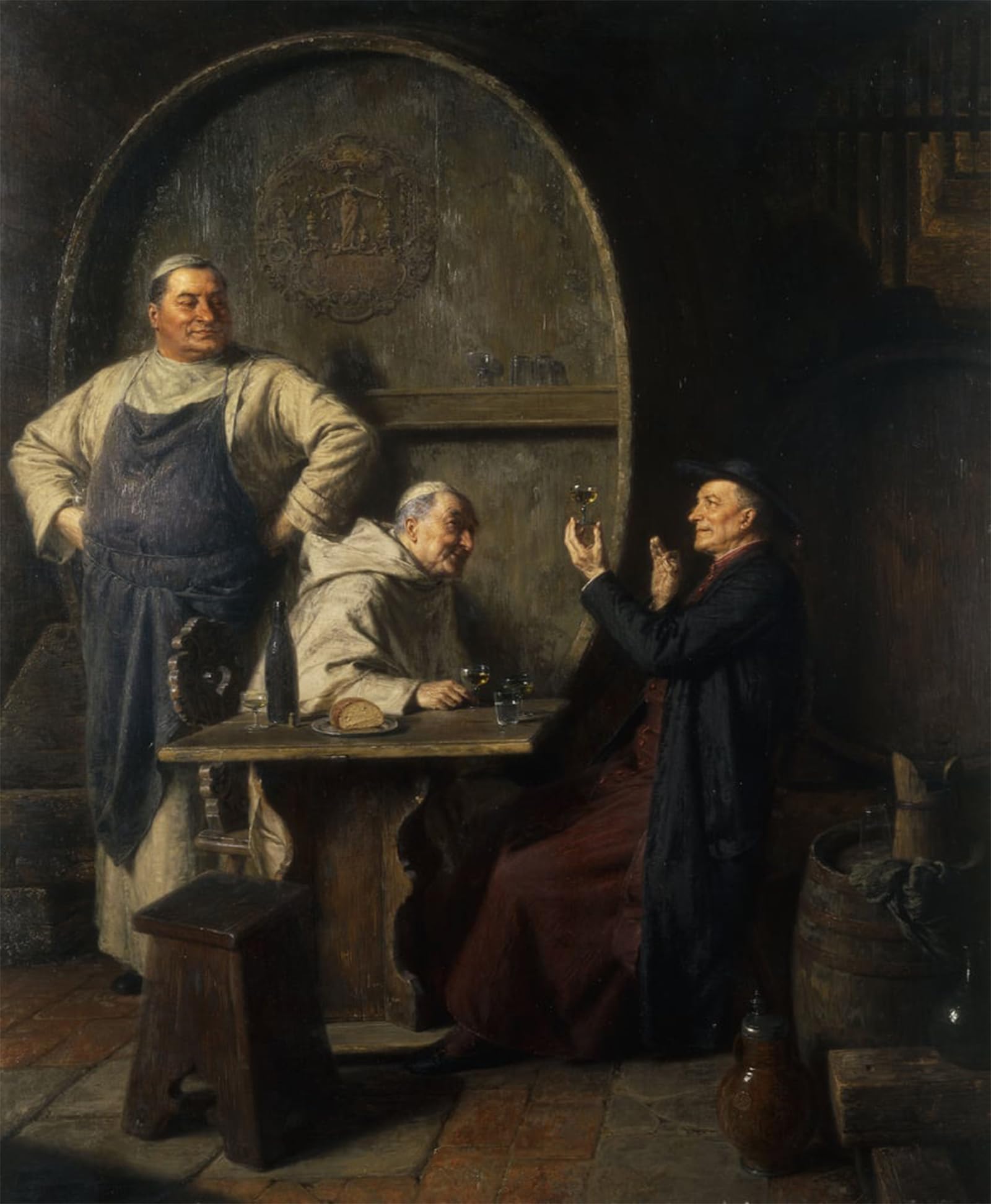Art Tableau Eduard Von Grutzner Image Sur Toile 60x90cm - 5