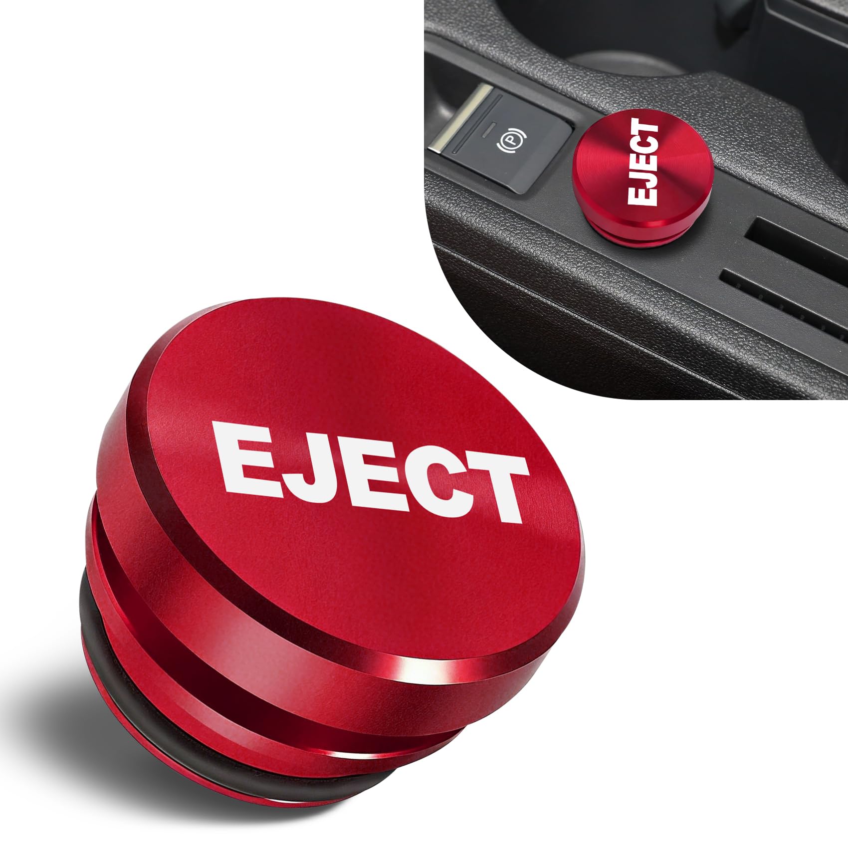 Car Cigarette Lighter Plug Cover, Cigarette Lighter Cap, Aluminum Power Outlet Protective Cover, Waterproof Plug Cap for Auto Boat with Standard 12 Volt Power Source