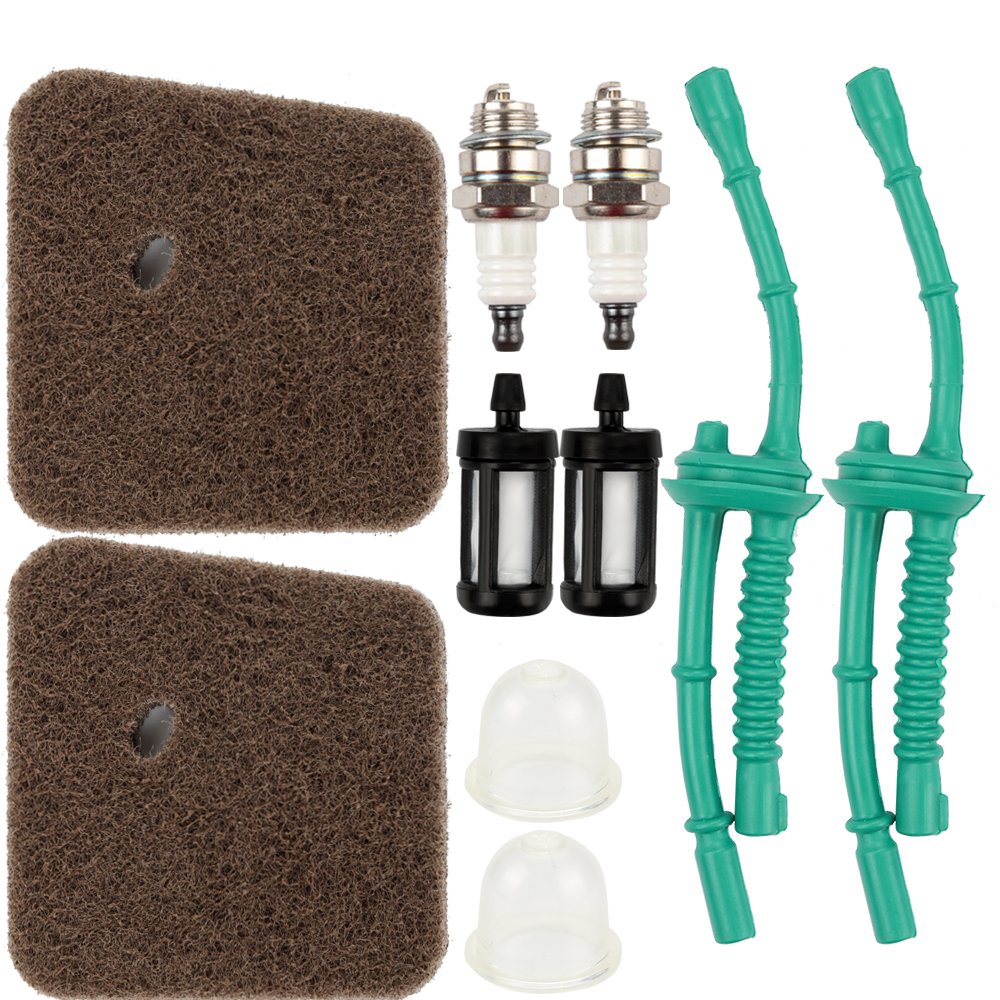 Dalom FS55R Air Filter Fuel Line Primer Bulb Tune Up Kit for STIHL FS55 FS38 FS45 FS46 KM55 HL45 MM55 FS100 FS110 FS130 String Trimmer Weed Eater