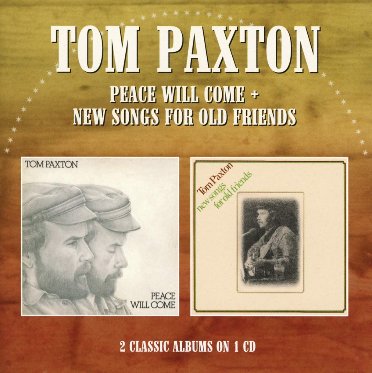 Tom Paxton Peace Will Come / New Songs For Old Friends (Jewel Case) CD WMRLL44