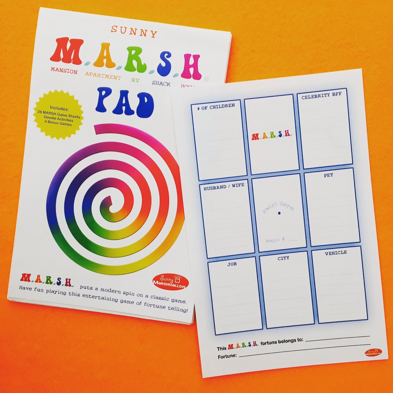 Sunny Marshmallow Marsh Game PAD