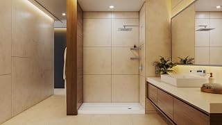 SlimLine 30 inch D x 60 inch W x 2 3/4 inch H Single Threshold White Alcove Shower Base with 2 inch Chrome Right Round Drain
