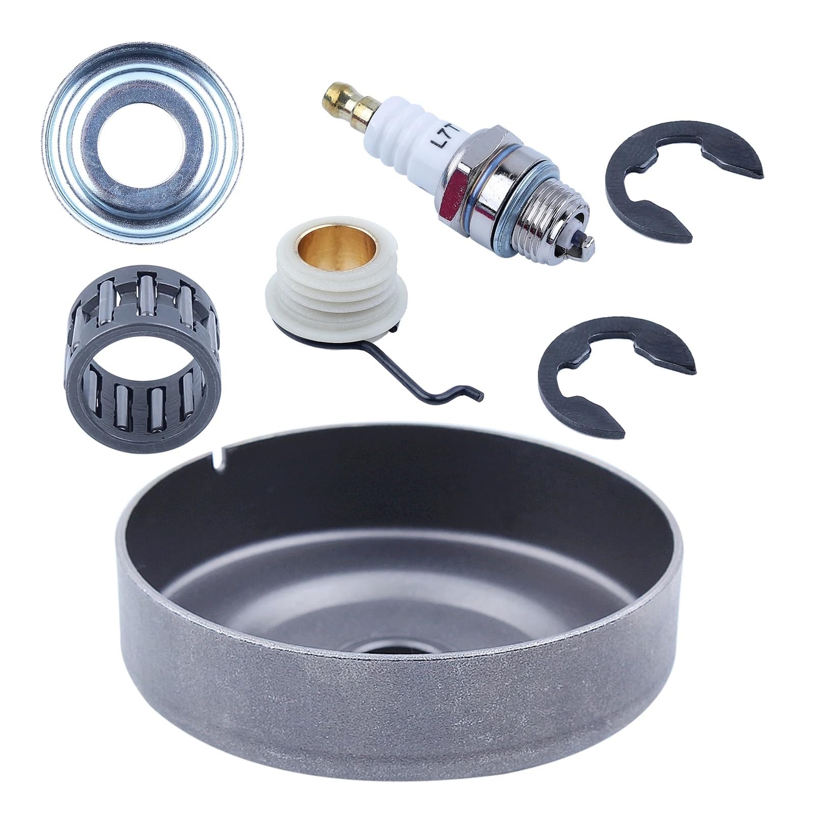 Motosierra 3/8 "7T piñón Embrague rodamiento de Agujas for MS390 MS290 MS310 029 039 Engranaje de Gusano 1125 640 2000