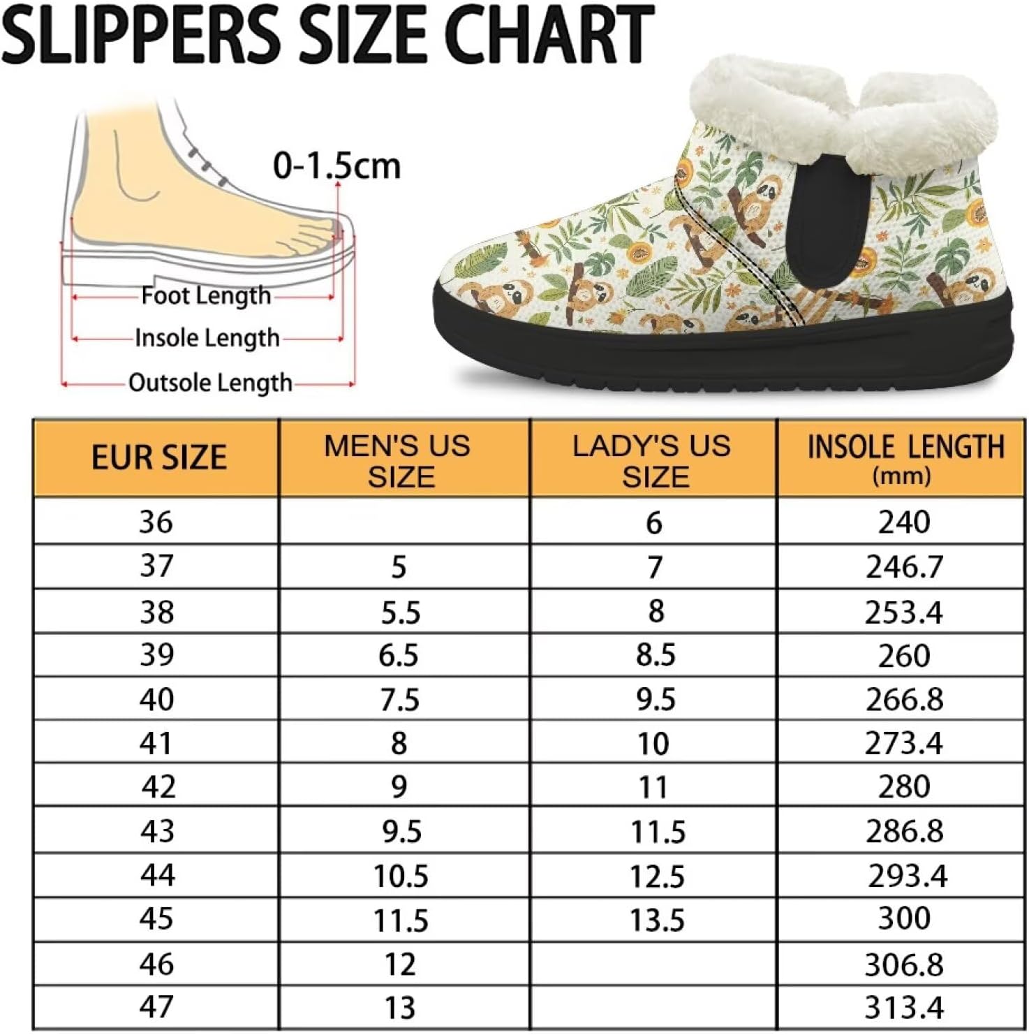 Women's Snow Boots Outdoor Indoor Warm Ankle Booties Flat Non-slip Winter Snow Hiking Boot Size6-13.5