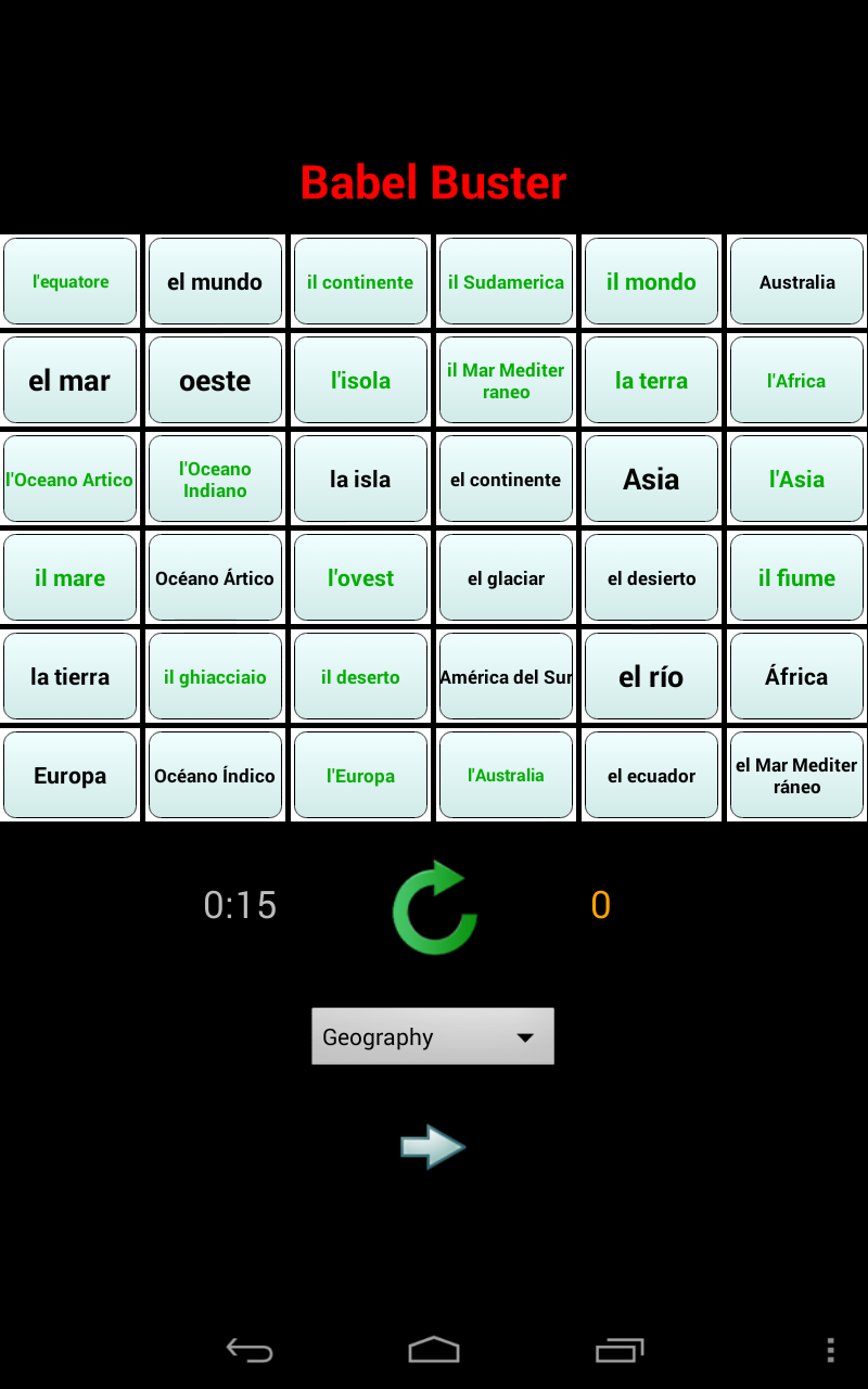 Babel Buster App on Amazon Appstore