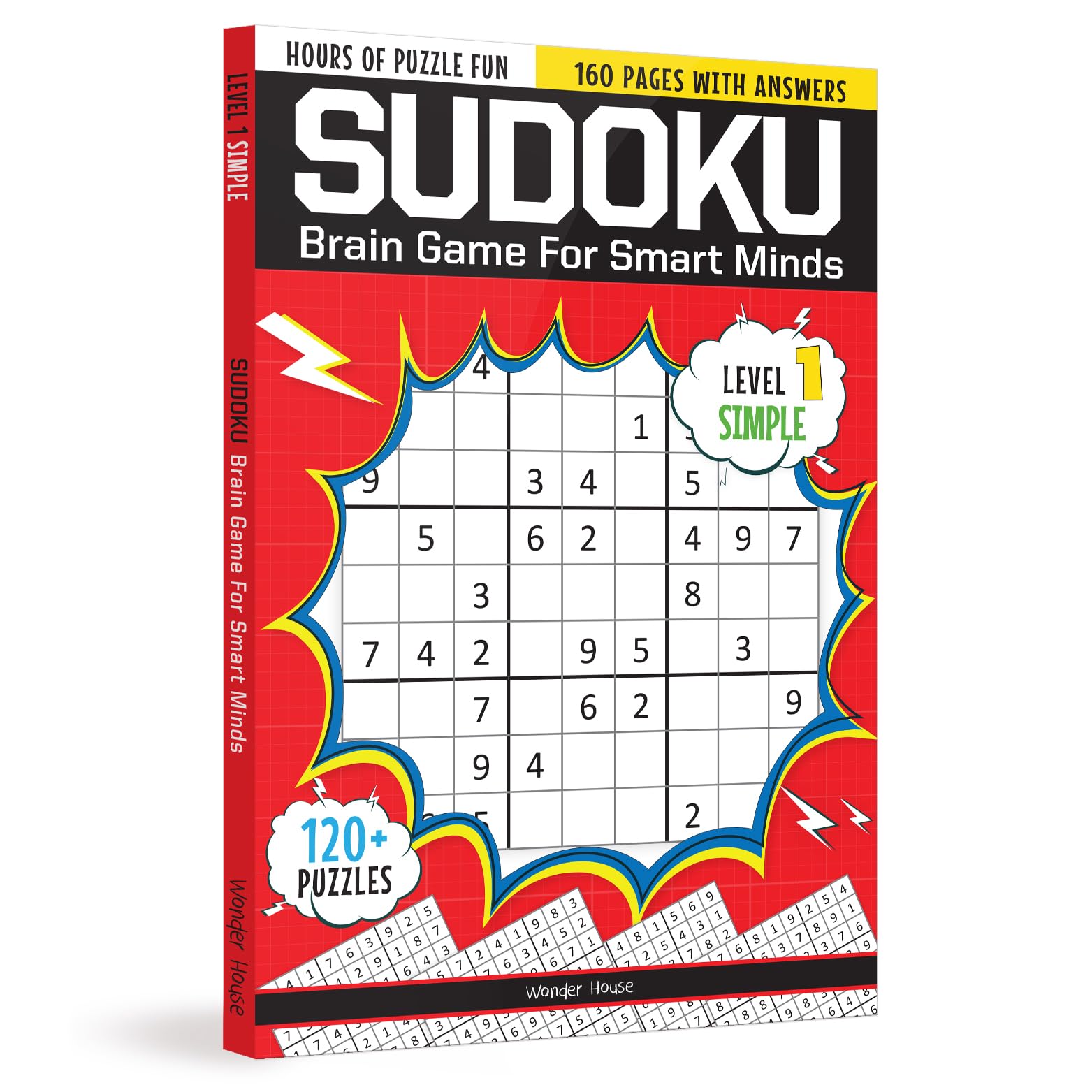 - Sudoku - Brain Games for Smart Minds: Box Set of 3 | Logic Building & Critical Thinking for Kids | Ages 6–10 | 6 Hours of Fun