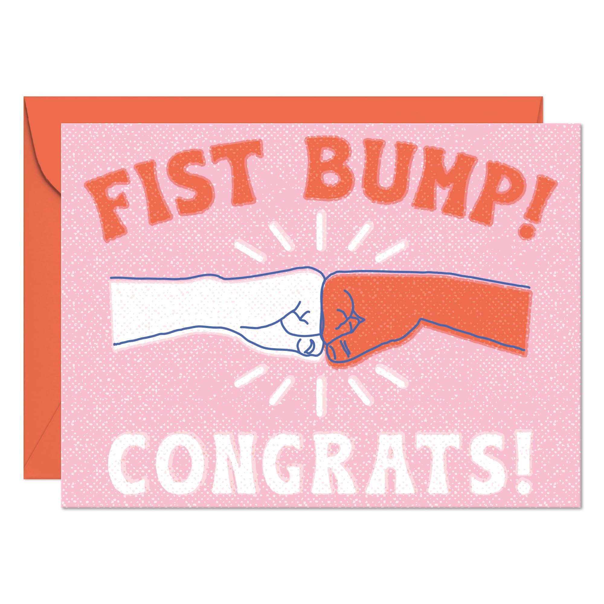 Sweetzer & Orange Congratulations Card – 5”x7” Premium Greeting Card with Envelope & Seal – Thick Cardstock Elegant Design for Promotion, Wedding,