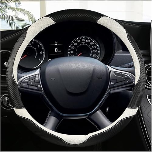 Miniatura 1 de Fundas protectoras para volante de automóvil, fundas protectoras para Dacia para Sandero, para paso de paso para crossover para Sandero, fibra de