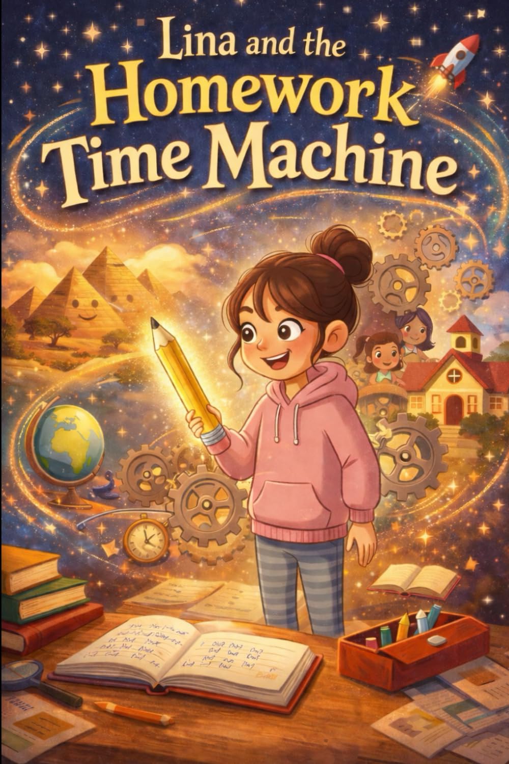 Lina and the Homework Time Machine