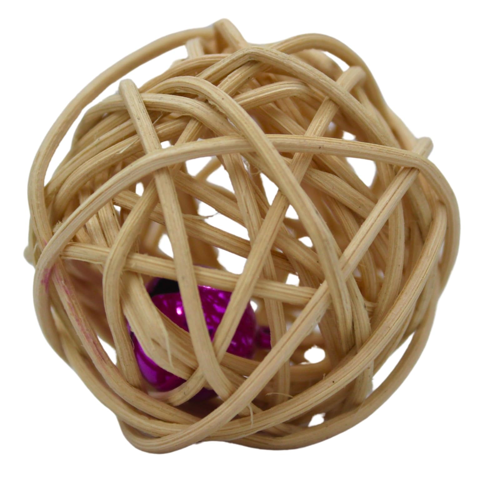 cature Care by Nature Cat Balls,Build-In Bell Cat Sound Ball Toy Bird Toys Natural Play Balls Parrot Gnawing Toy Chew And Chase Cat Toys For Indoor Cats To Keep Fit And Active(Bell Ball) (B0CT2R5ZWW) Amazon Price History, Amazon Price Tracker