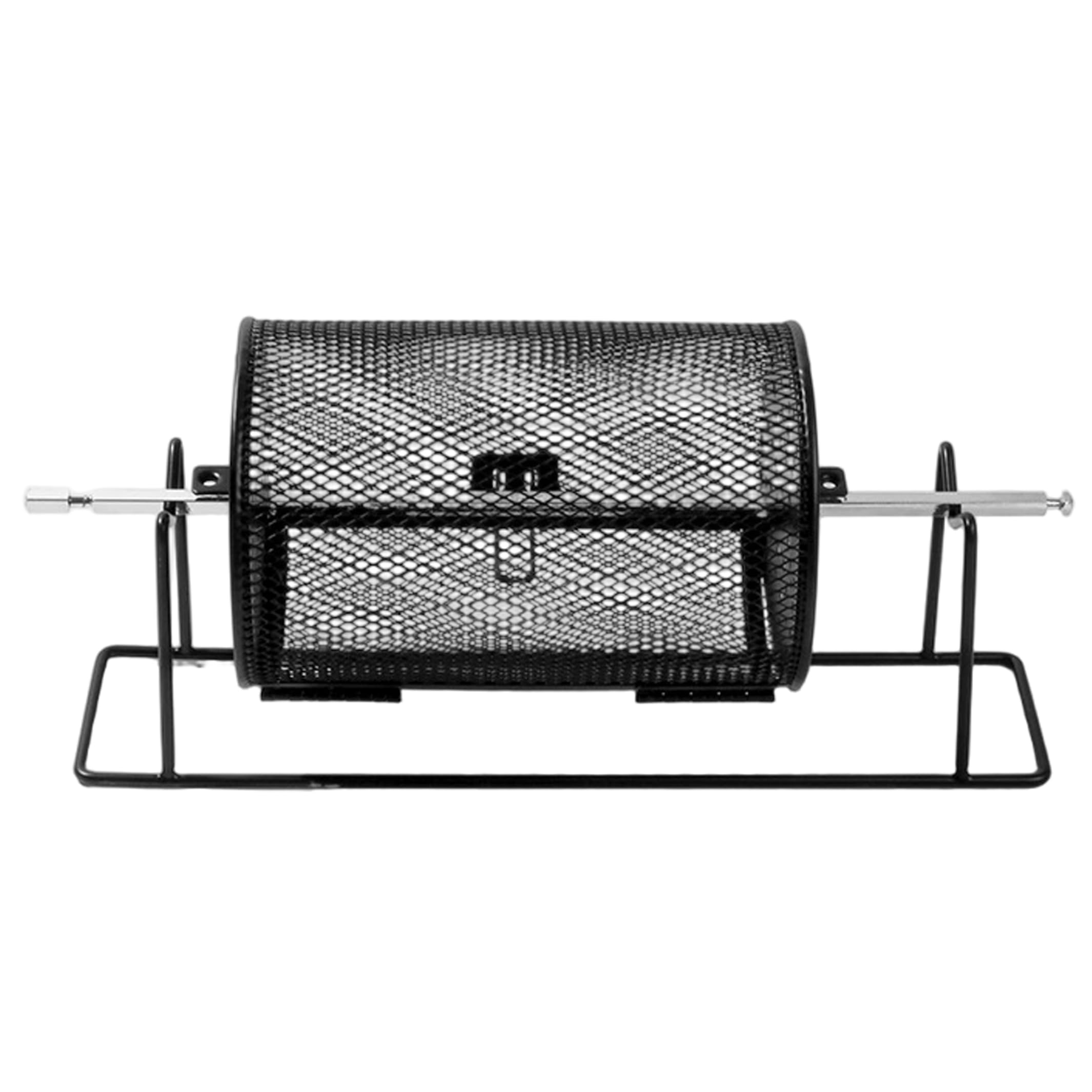 Aetherize Raffle Drum For Tickets, Stainless Steel Raffle Ticket Spinner, Manual Game Wheel Spinner With Stand - Black, 4.72x7.09 Inch Drum