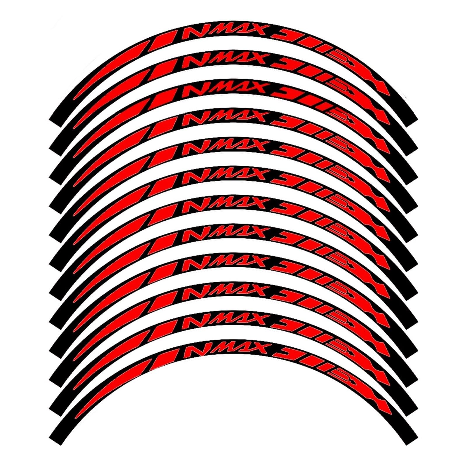 Motorcycle Decal Decorative Stripe for for Nmax155 for Nmax160 for NMAX125(3)