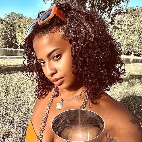 Miniatura 33 de Wear and Go - Pelucas de cabello humano sin pegamento pre arrancadas pre cortadas 4x4, pelucas de encaje frontal para mujeres negras, sin pegamento