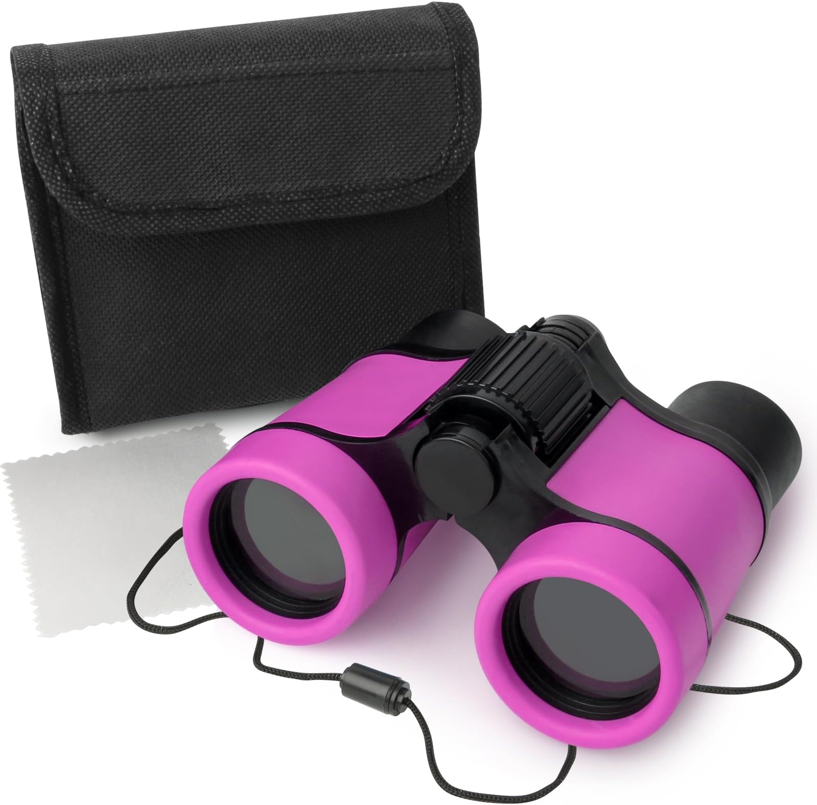 Binoculars for Kids Toy Binoculars Set for Age 3-12 Years Old Boys Girls Outside Play, Bird Watching, Camping, Educational Learning, Birthday Presents